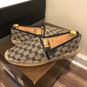SOLD Gucci Guccissima Print Espadrilles